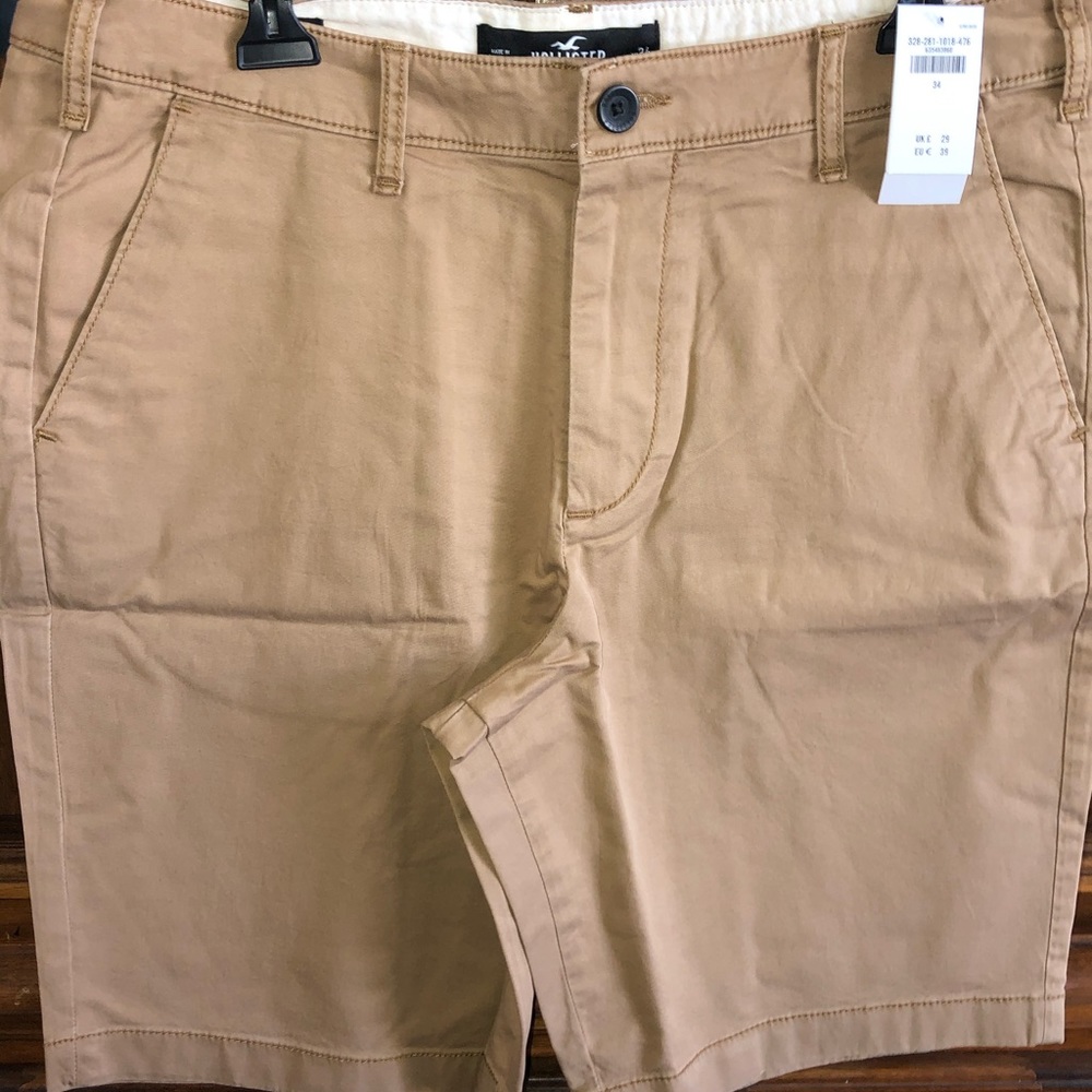 NWT Hollister Epic Flex Classic Shorts 9” Mens 34
